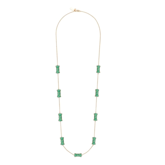 kate spade Jewelry - KATE SPADE Ready Set Bow Scatter Rosary Bow Necklace